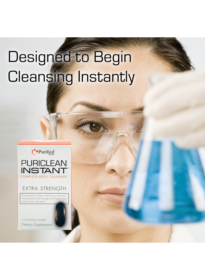 wellgenix ويلجينيكس بيوركلين منظف الجسم الفوري الكامل، 1 كبسولة سريعة المفعول، تطهير عشبي قوي بتركيز إضافي، مكمل دعم تطهير لمدة ساعة - Image 5