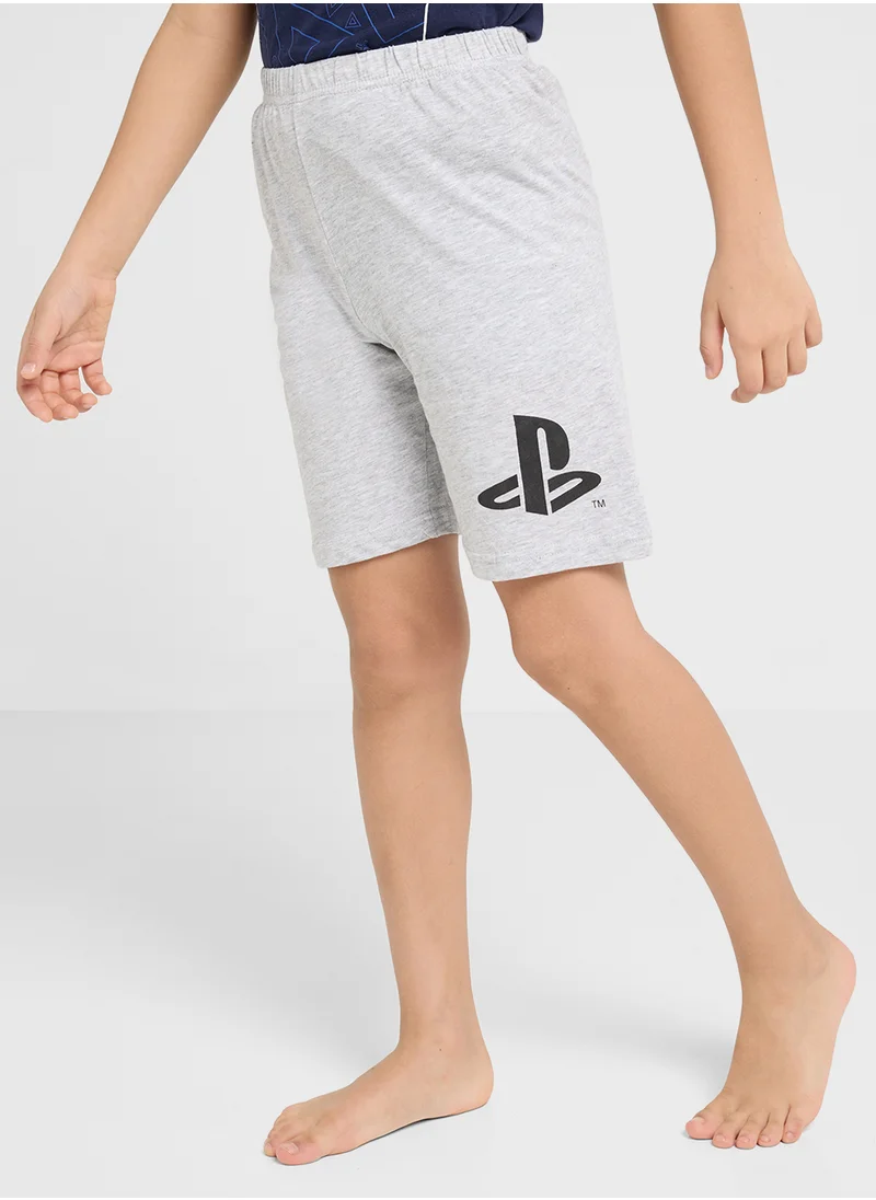 XBOX Xbox Boys Printed Short Sleeve Pyjama set
