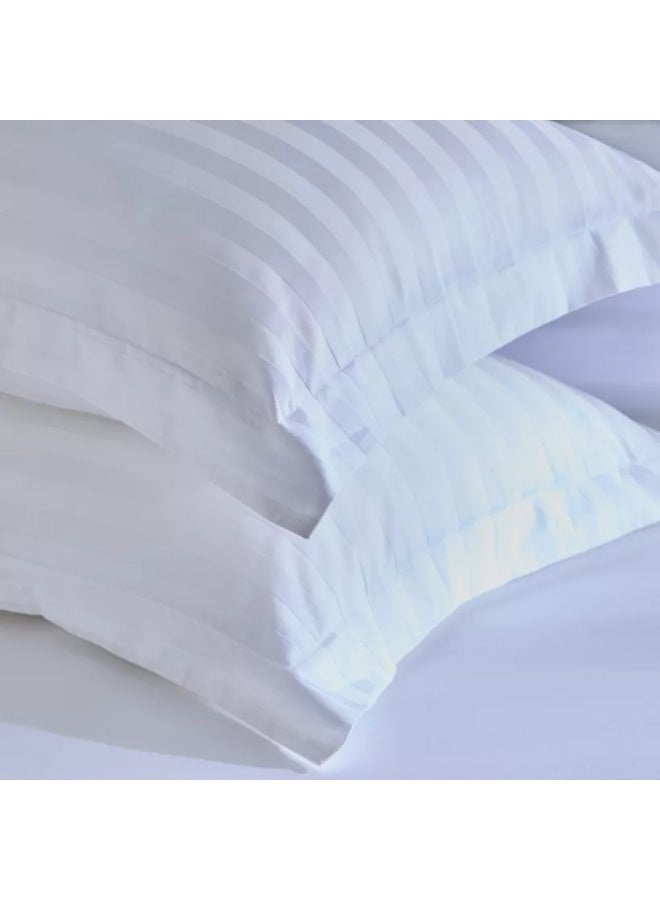 Home auraa Queen Size 3 pcs comforter set 160 x 220 cm, 2 pillow cover 50x75 cm100 % cotton , 300 Thread count. - Image 2