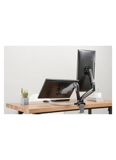 erorex Dual Monitor Thin Gas Spring Dual Monitor Arm 13"-32" Black  - Image 4
