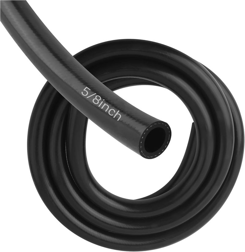 Turcee 9.84 Ft 5/8 Heater Hose,ID16mm OD24mm 5/8 Silicone Heater Hose for Water/Air/Coolant Transportation,Durable Coolant Hose Car Accessories Withstands Burst Pressure 246psi - Image 1