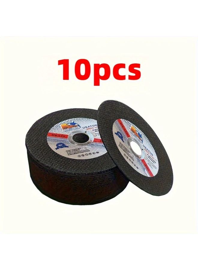 10pcs Black Double Layer Mesh Resin Grinding Wheels 1 2mm Thick Metal Cutting Discs - Image 4