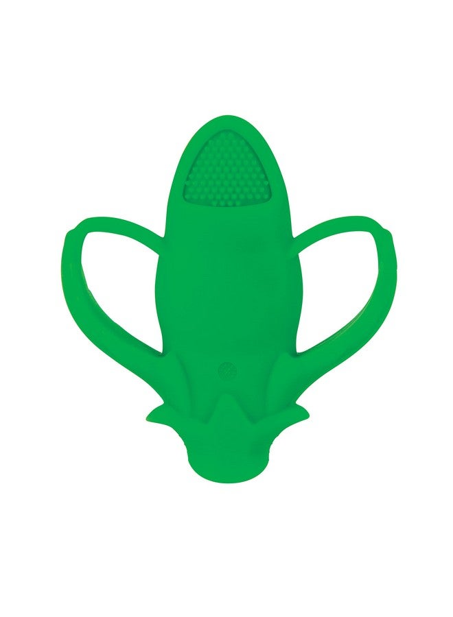 Nuby Veggie Teether for Teething Relief - Soft Baby Teething Toy - 3+ Months - Peas - Image 3