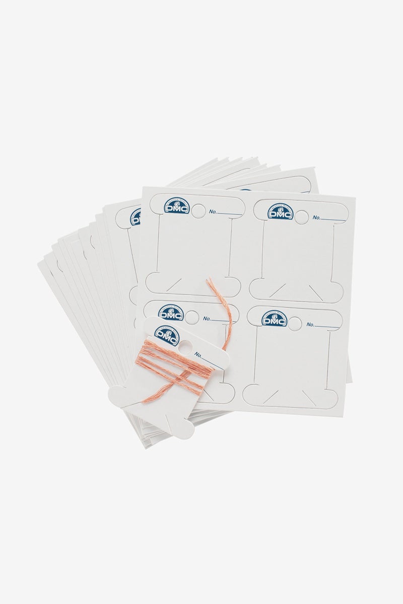 DMC Cardboard Floss Bobbins 56Pkg