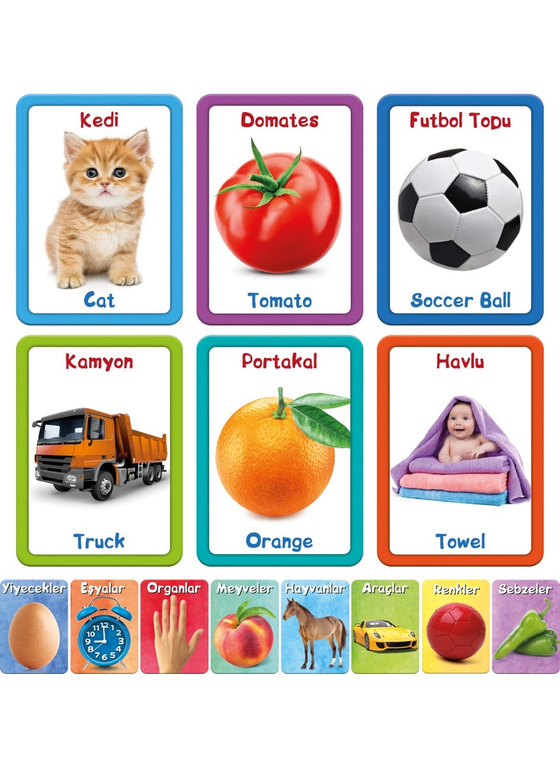 Turkish English 100 Word Cards - pzsku/Z8A9F74E5D57B2FCB2C91Z/45/_/1731168837/b3eb9a26-b298-4352-a93e-fbcf6d622018