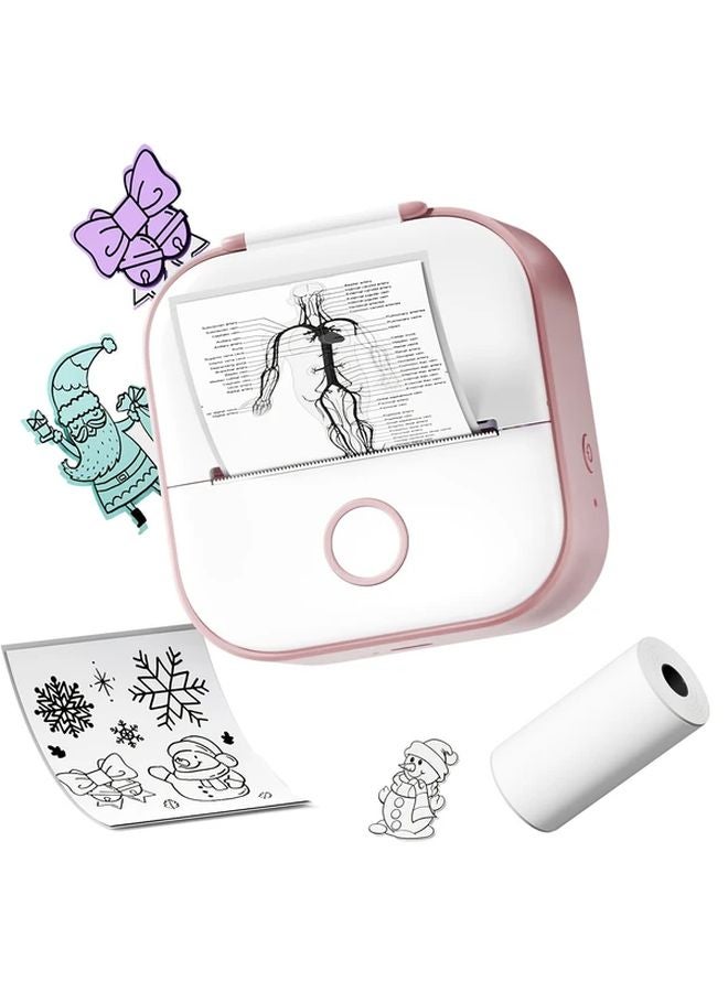 طابعة فوميمو T02 الحرارية اللاسلكية المحمولة باللون الأبيض لأنظمة iOS وAndroid - Image 2