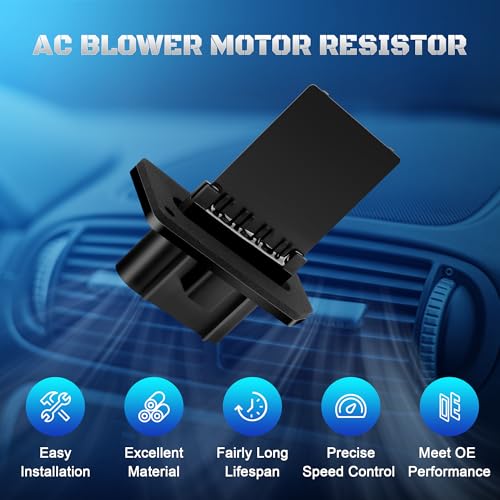 A-NAFTULY YH-1716 HVAC Blower Motor Resistor Control Module Compatible with Ford Expedition Explorer 2003 2004 2005 2006 2007, Lincoln Aviator Navigator 2003 2004 2005, Mercury Mountaineer Replaces 4L2Z19A706AA - Image 5