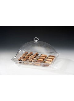 Tray Storage Container with Polycarbonate Lid