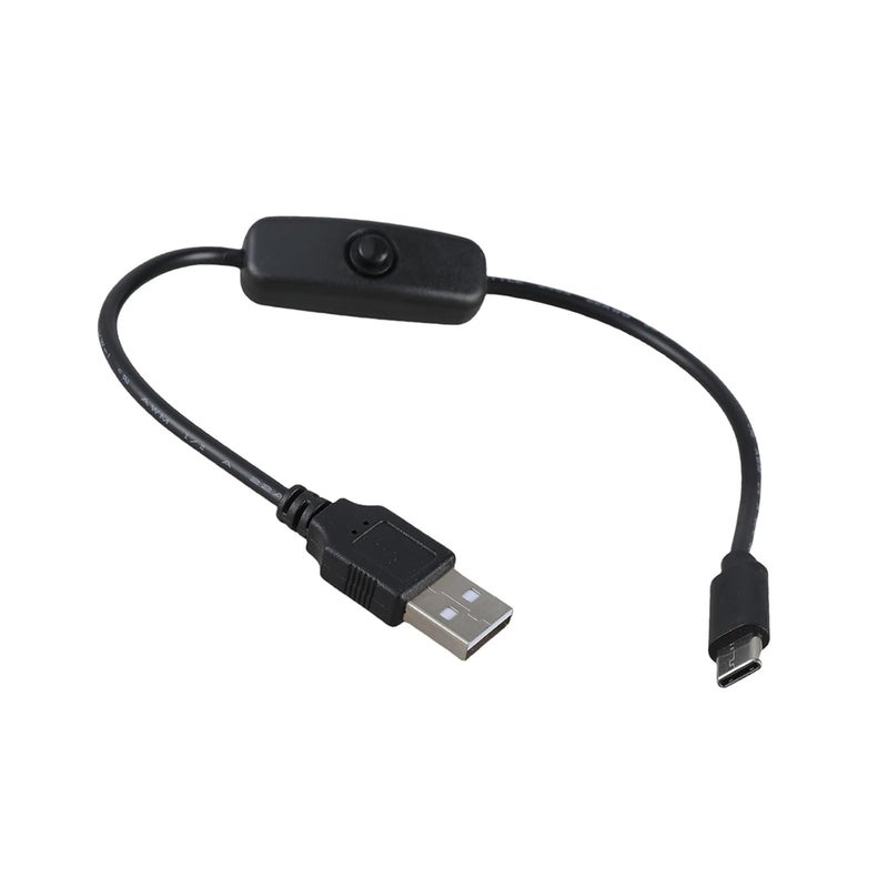USB Type C Extension Cable 5V Power Cord On Off Switch for LED Strips Lamp Fan - Image 4