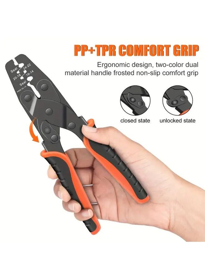 SJ 1941C Heavy Duty Automotive Wiring Crimping Pliers For Car Electrical Work - Image 3