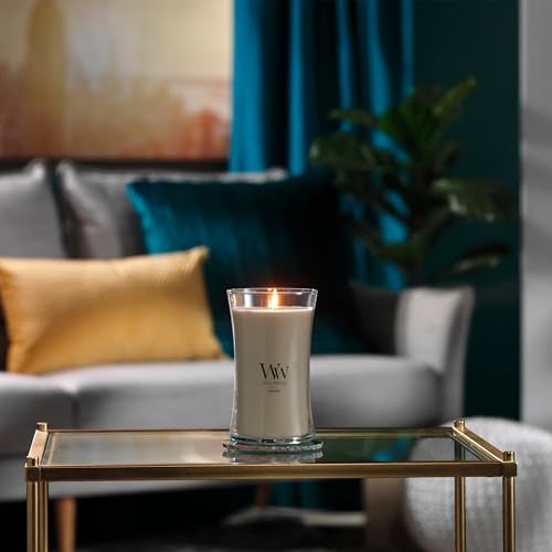 WoodWick Large Hourglass Fireside Candle Premium Soy Blend Wax Crackles as it burns Perfect for Gifting - Image 3