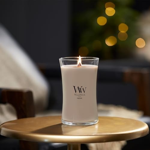 WoodWick Large Hourglass Fireside Candle Premium Soy Blend Wax Crackles as it burns Perfect for Gifting - Image 4
