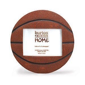 burton+BURTON Basketball Shaped Picture Frame  Perfect for Sports Team Photo