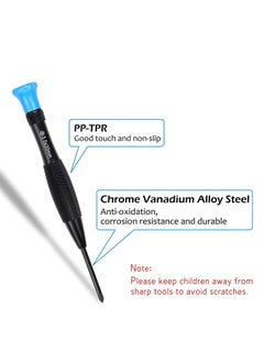 Excefore Screwdriver Kit, 18Pcs Precision Magnetic Small Screwdrivers with Flathead Phillips Star Tweezers for Mobile Phone, Smartphone, Game Console, Tablet, PC, Watch  - Image 3