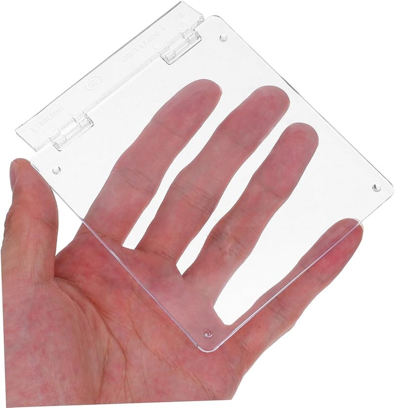 Thermostat Protective Cover 2 Pack White Modern Aesthetic For Home Office AC Switch - Image 5