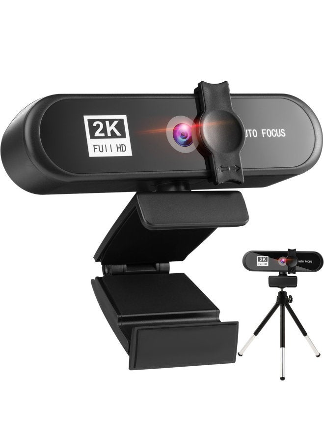 4K Private Model Beauty Auto Focus 1080p Computer Camera HD Network USB Live Webcam2k Drive-free-Color:8802-1k - Image 1