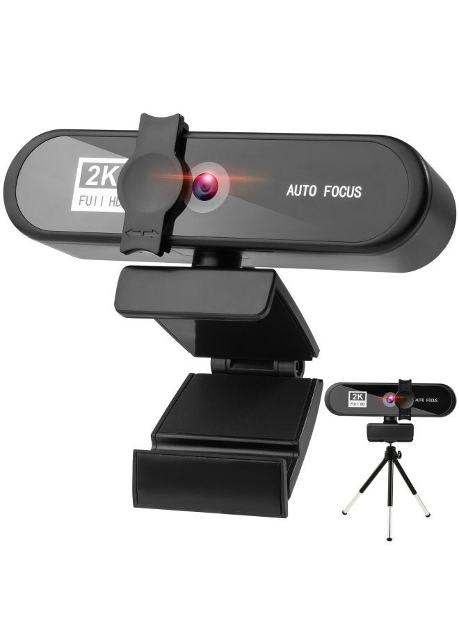 4K Private Model Beauty Auto Focus 1080p Computer Camera HD Network USB Live Webcam2k Drive-free-Color:8802-1k - Image 4