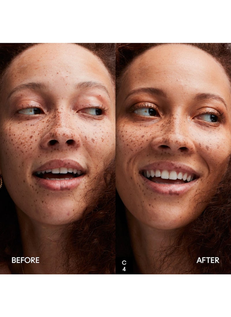 MAC Cosmetics Studio Radiance Face and Body Radiant Sheer Foundation Peachy golden with neutral undertone for medium skin C4  - Image 3