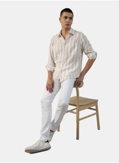 American Eagle قميص AE من الكتان بأزرار  - Image 1