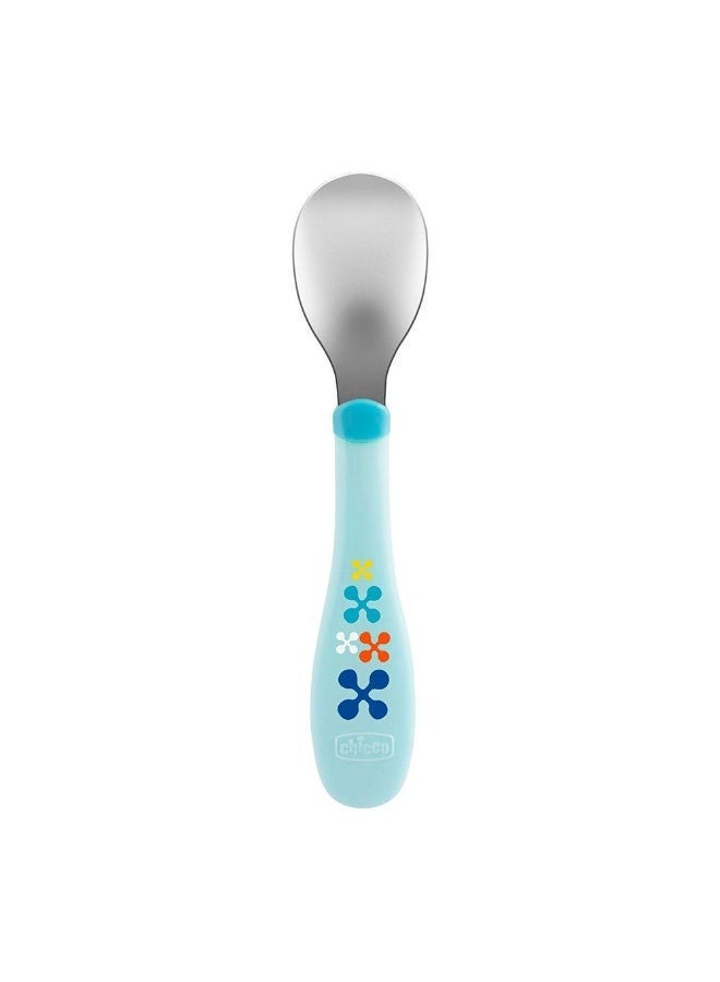 Chicco Metal Cutlery  Neutral, Blue/Green - Image 4