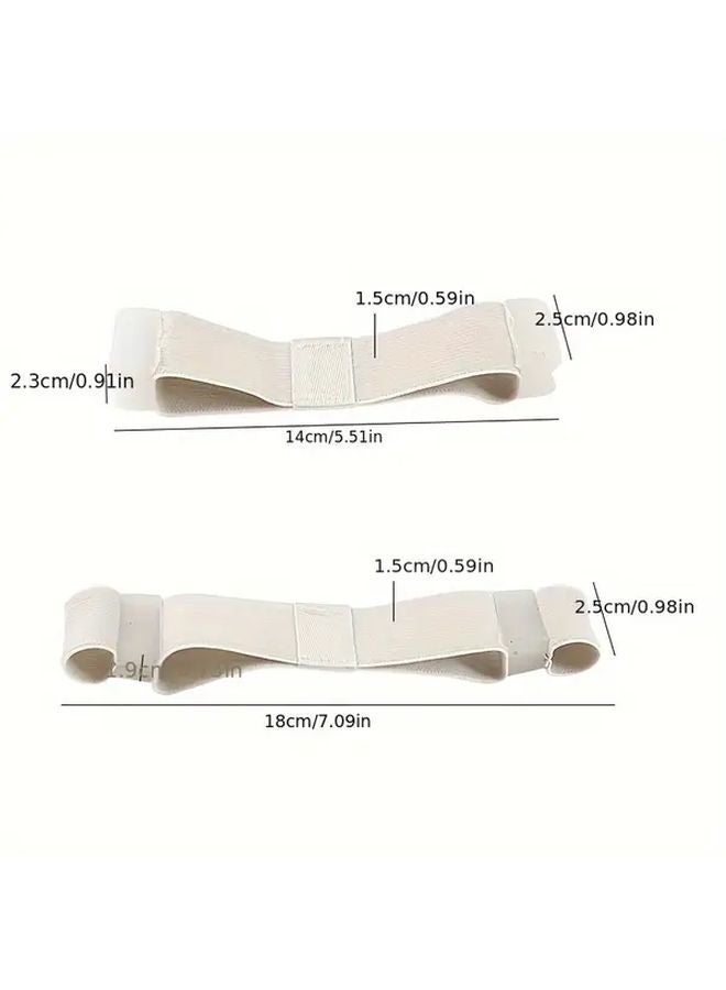 Black Toe Resistance Bands 2 Holes SEBS Elastic Bands for Men and Women - Image 4