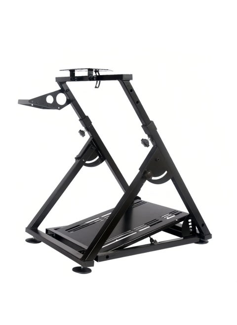 Racing Wheel Stand - Stable Triangle Support for Logitech G29/G920/Thrustmaster | Height Adjustable | Foldable