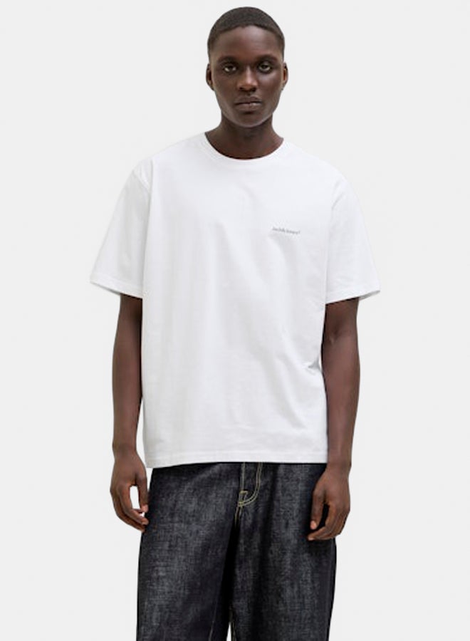 JACK & JONES JACK & JONES Mens Split Back Tee Crew Neck  - Image 1