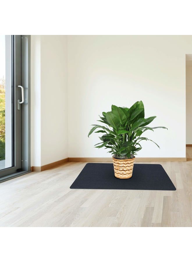 VersaTex Multi-Purpose Recycled Rubber Floor Mat for Indoor or Outdoor Use, Utility Mat for Entryway, Tool Bench, Garage, Under-Sink, Patio, and Door ; 24" x 36", Black - Image 4