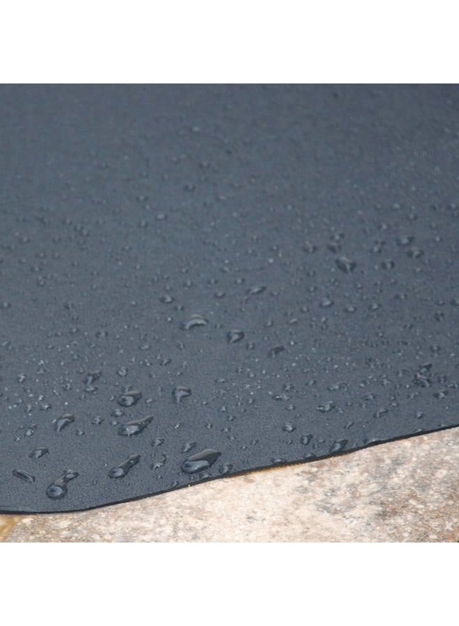 VersaTex Multi-Purpose Recycled Rubber Floor Mat for Indoor or Outdoor Use, Utility Mat for Entryway, Tool Bench, Garage, Under-Sink, Patio, and Door ; 24" x 36", Black - Image 5
