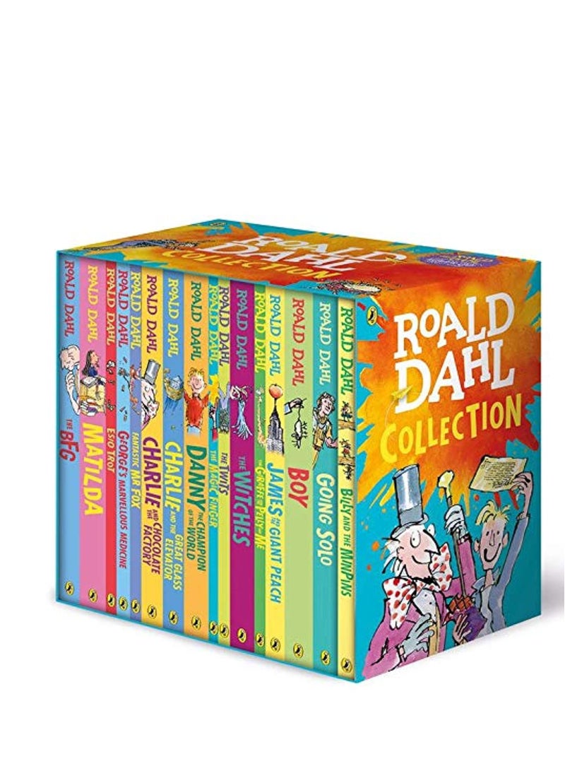 Roald Dahl Complete Collection (16 Copy: 16 Story Collection Paperback – Box set - Image 1