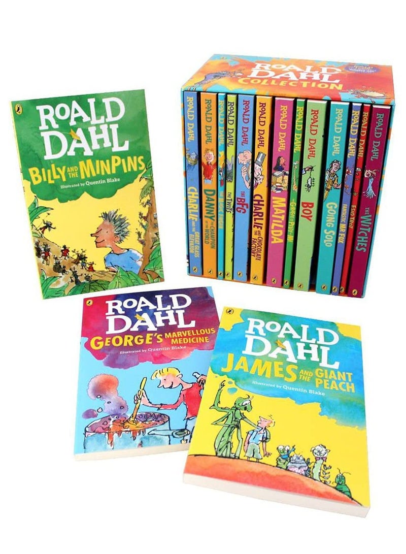 Roald Dahl Complete Collection (16 Copy: 16 Story Collection Paperback – Box set - Image 5