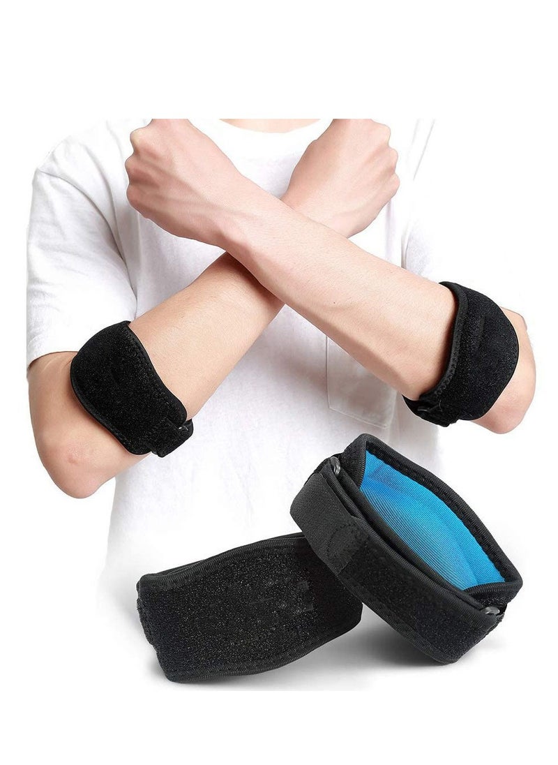 M MIAOYAN Elbow brace for elbow pain relief for tennis and golfers  - Image 1