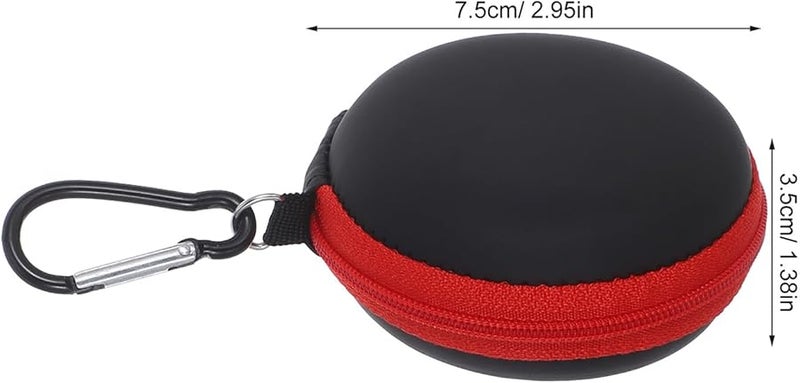 Portable Mini Ashtray with Keychain Hook Compact Pocket for Outdoor Travel Car Camping - Image 3