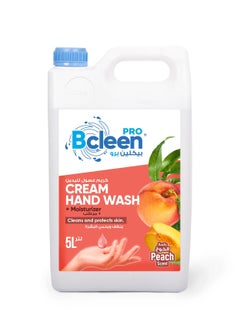 Bcleen Bcleen Pro Cream Hand Wash with Moisturizer Peach 5 Liter 