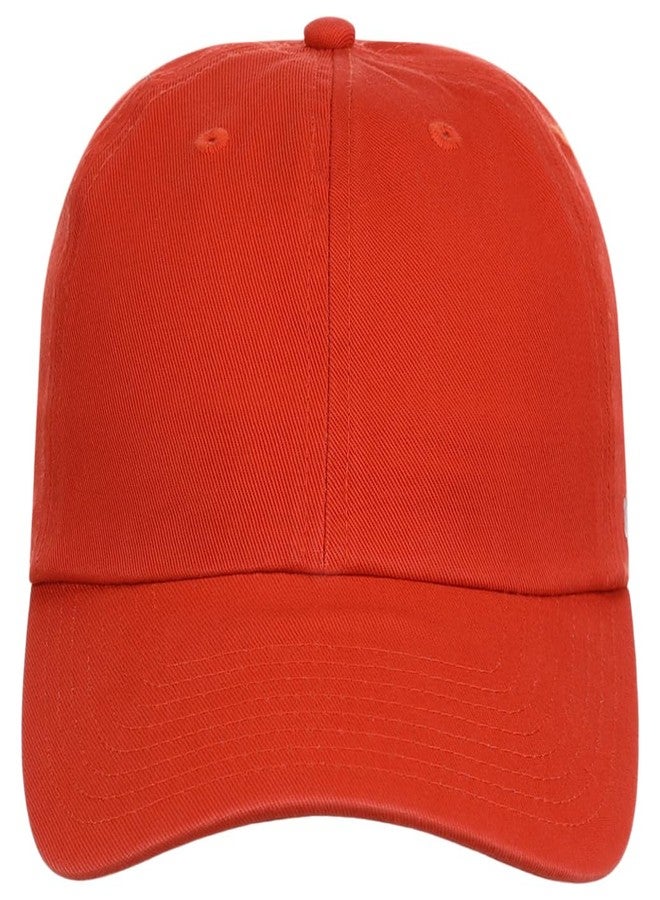 47 '47 Blank Classic Clean Up Cap, Adjustable Plain Baseball Hat for Men and Women – Orange - Image 2