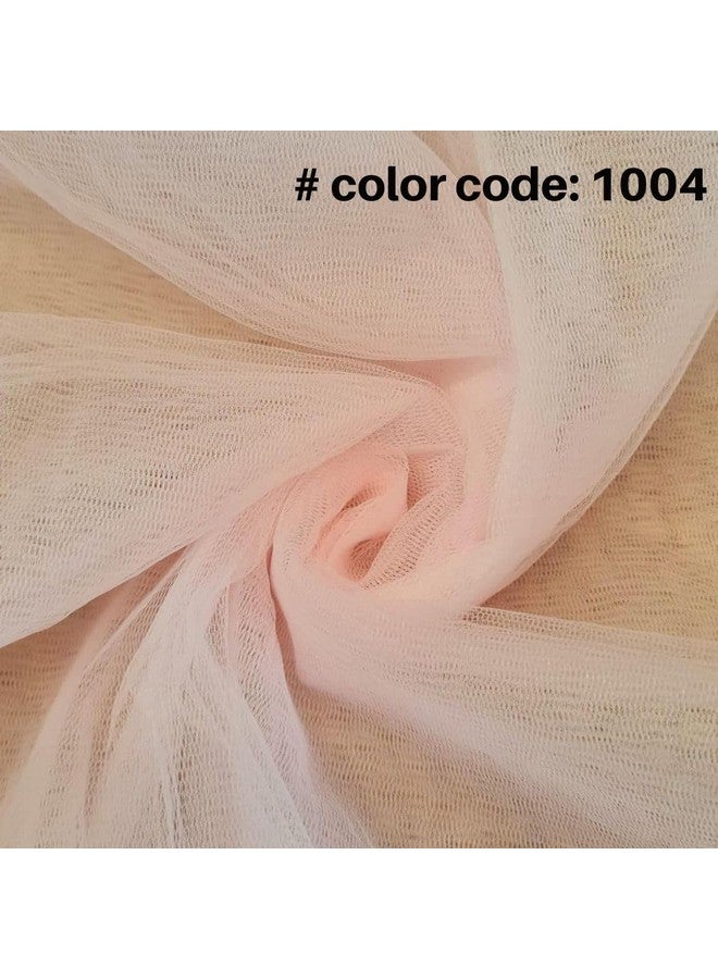 Satyam Kraft SATYAM KRAFT Multi Purpose Net Fabric Cloth for Decoration, for Parties, Costumes, Gift Packing, Party Decor, Backdrop Material for mandap, Pooja Background Stand (Pink 1004, 10 Meter) - Image 2
