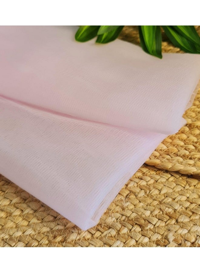 Satyam Kraft SATYAM KRAFT Multi Purpose Net Fabric Cloth for Decoration, for Parties, Costumes, Gift Packing, Party Decor, Backdrop Material for mandap, Pooja Background Stand (Pink 1004, 10 Meter) - Image 5