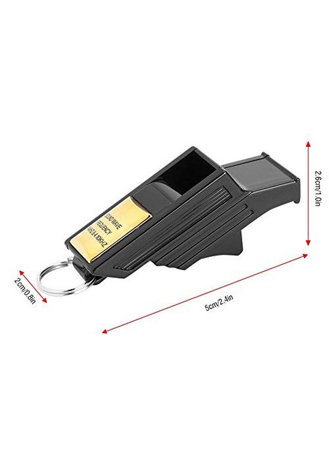 ديلوي صافرة الحكم ديلوي، صافرة كرة السلة، كرة القدم، التخييم، مكالمات الطوارئ (أسود وذهبي) - Image 4