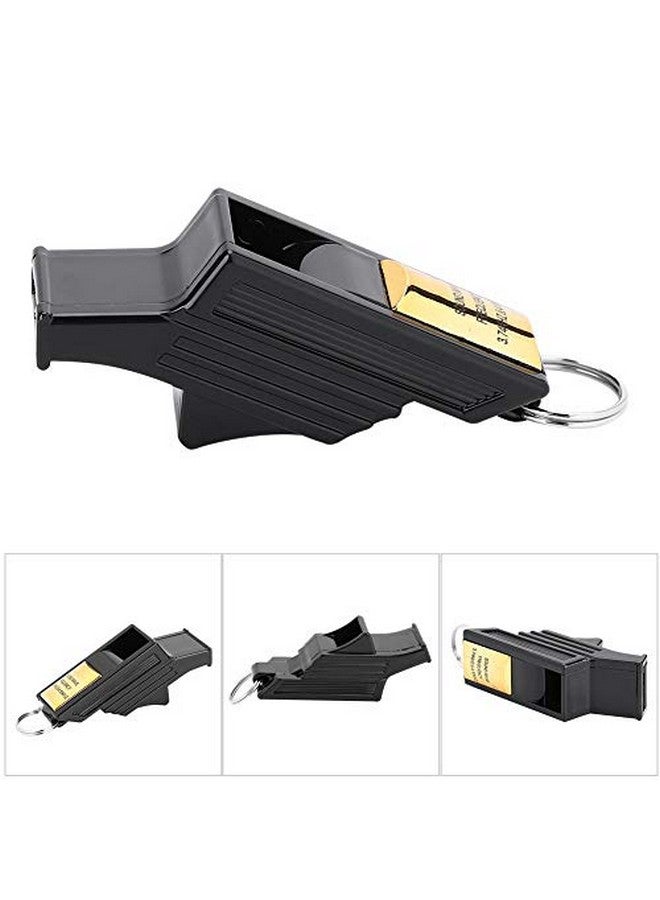 ديلوي صافرة الحكم ديلوي، صافرة كرة السلة، كرة القدم، التخييم، مكالمات الطوارئ (أسود وذهبي) - Image 2