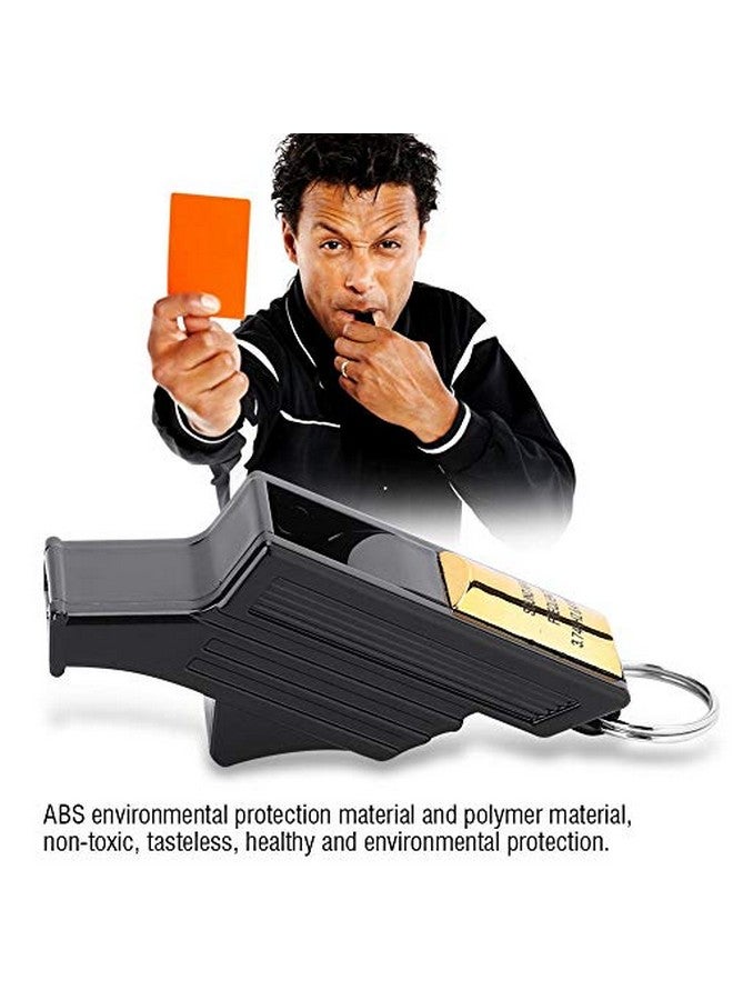 ديلوي صافرة الحكم ديلوي، صافرة كرة السلة، كرة القدم، التخييم، مكالمات الطوارئ (أسود وذهبي) - Image 5