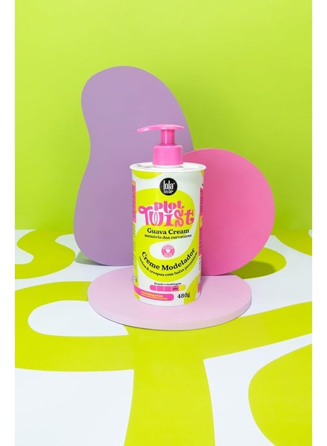 Lola from Rio كريم تصفيف جوافة بلوت تويست - يحدد ويشكل التجاعيد، يرطب بزبدة الجوافة ويقلل التجاعيد لإنهاء ناعم وطبيعي (480 جرام) - Image 2