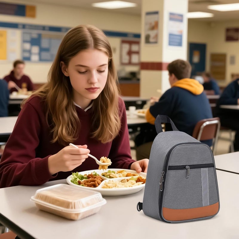 Lunch Box for Women - Large Capacity Meal Tote Pocket - Insulated Lunch Bag,for Kids Women Prep Men Work Travel Picnics Camping - Image 2