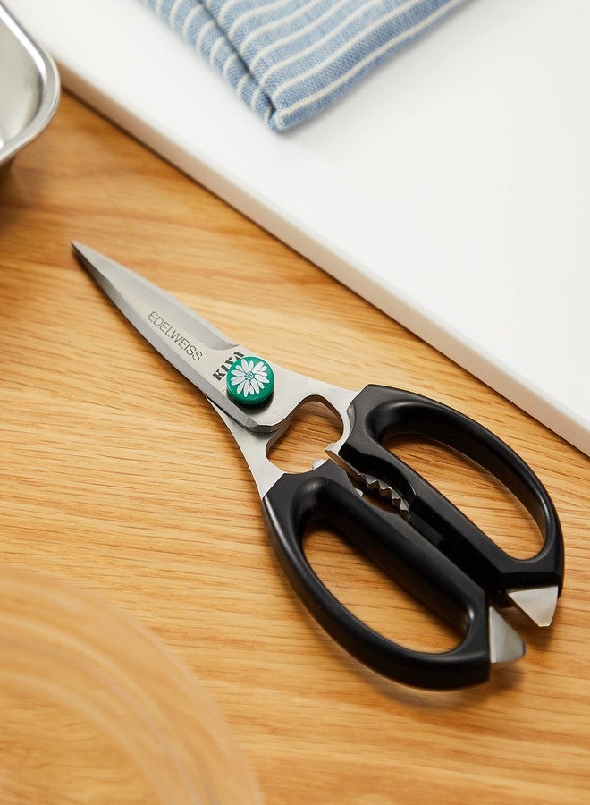 KIYA Edelweiss Cooking Scissors, Kitchen Scissors, Made in Japan, Black - Image 2