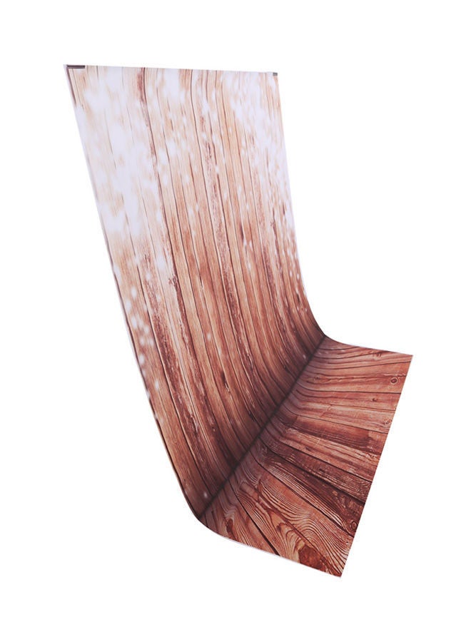 NIBEMINENT 15*2M Big Photography Background Backdrop Classic Fashion Wood Wooden Floor For Studio Professional Photographer Brown/Beige  - Image 2