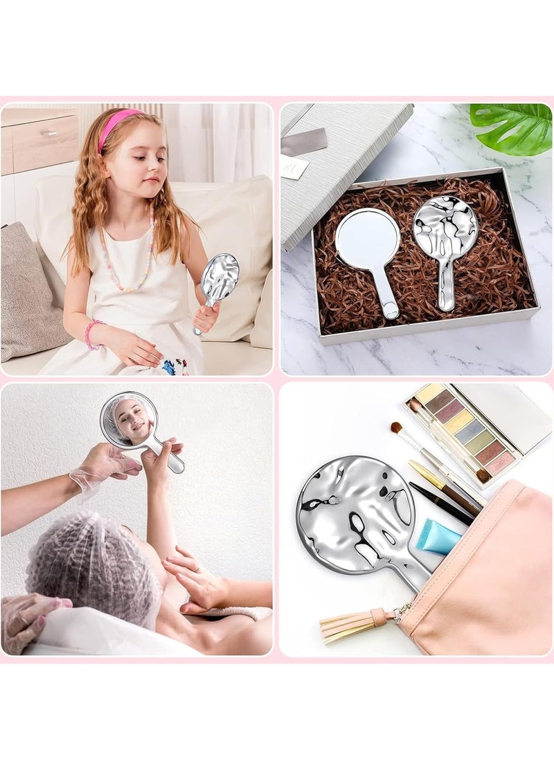 Oasisgalore Handheld Mirror for Hairdressing, Makeup, Shaving, and Facial Care（Middle Size）  - Image 4