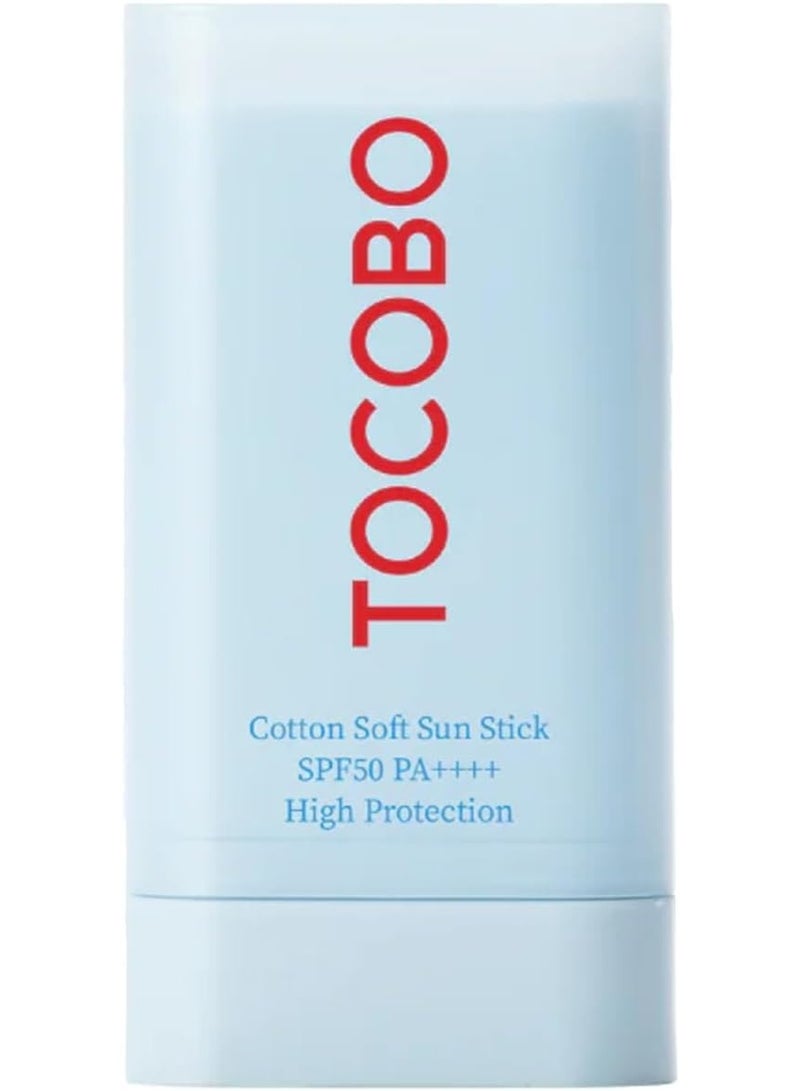 Tocobo Cotton Soft Sun Stick SPF50+ PA++++ High protection ,19 g - Image 1