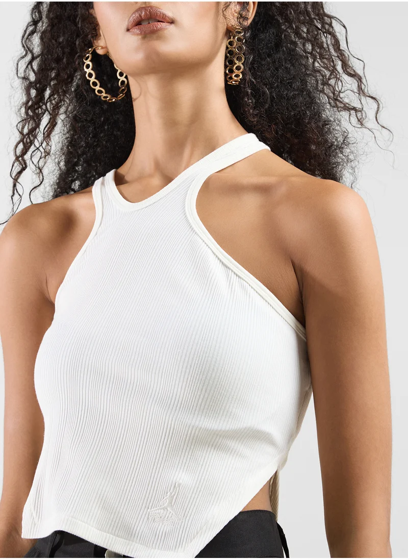 Jordan Jordan Asymmetric Ribbed Tank