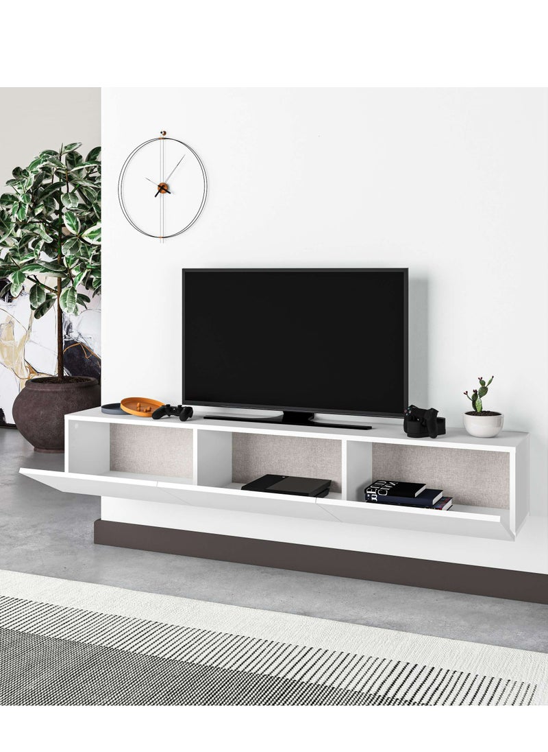 Francy TV Stand 180 CM With Storage Up to 70 Inch - White- 2 Years Warranty - pzsku/Z8AA156859221EA1E85F9Z/45/_/1738920199/9ebf20ac-f86c-41a8-8bdb-e1d6a1253361