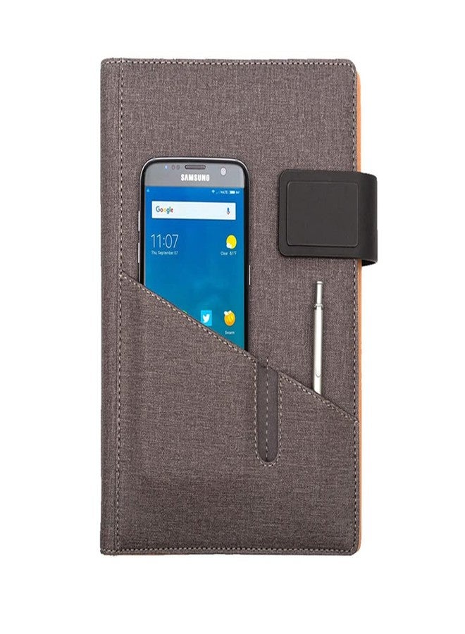 Viva Evo Ringbinder Hard Bound Diary Notebook B5 Size 200 Pages 80 GSM (TAN) (Grey) - Image 1
