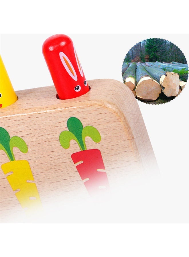 NIBEMINENT 4-Piece Bunny Bounce Stick Toy 16.2x8.5cm - Image 3